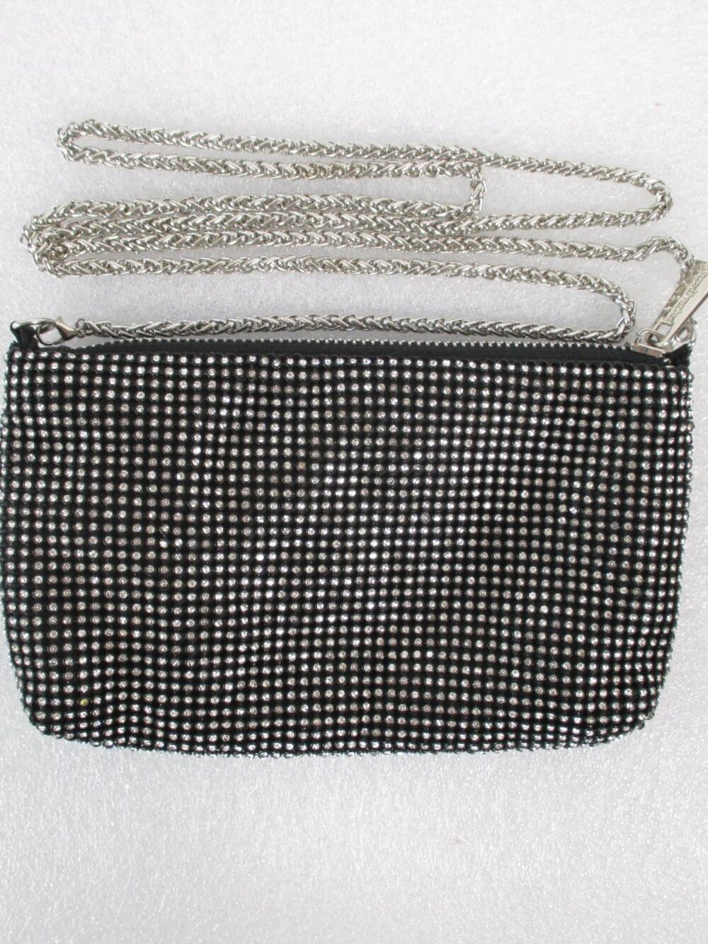 STRADIVARIUS GLITTER CROSSBODY BAG